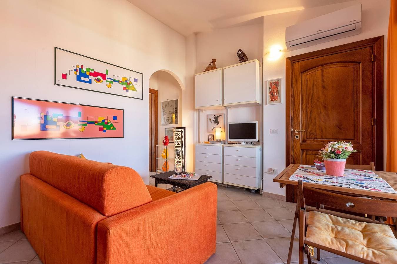 Foto 5 von 21: Ferienwohnung 'Bella Vista Castelsardo' mit Meerblick, Balkon und Klimaanlage