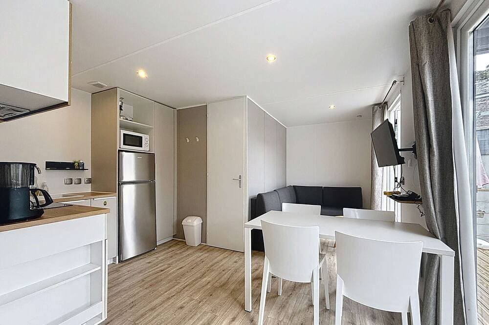 Mobil-Home Komfort mit Pool, 200m zum Strand, 4 Pers., 2 Sz, Terrasse 1