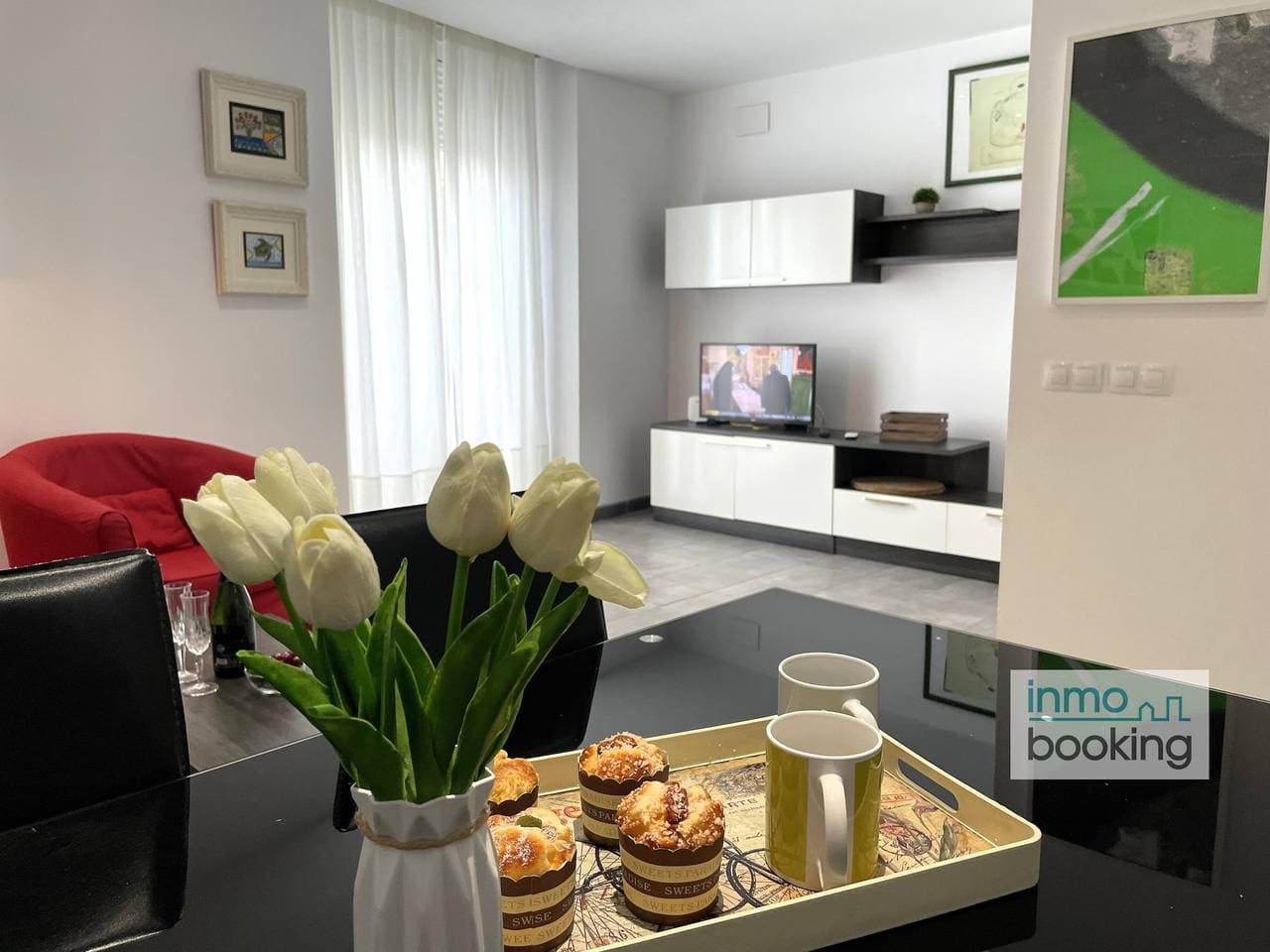 Foto 10 von 28: Ferienwohnung für 4 Personen mit Balkon