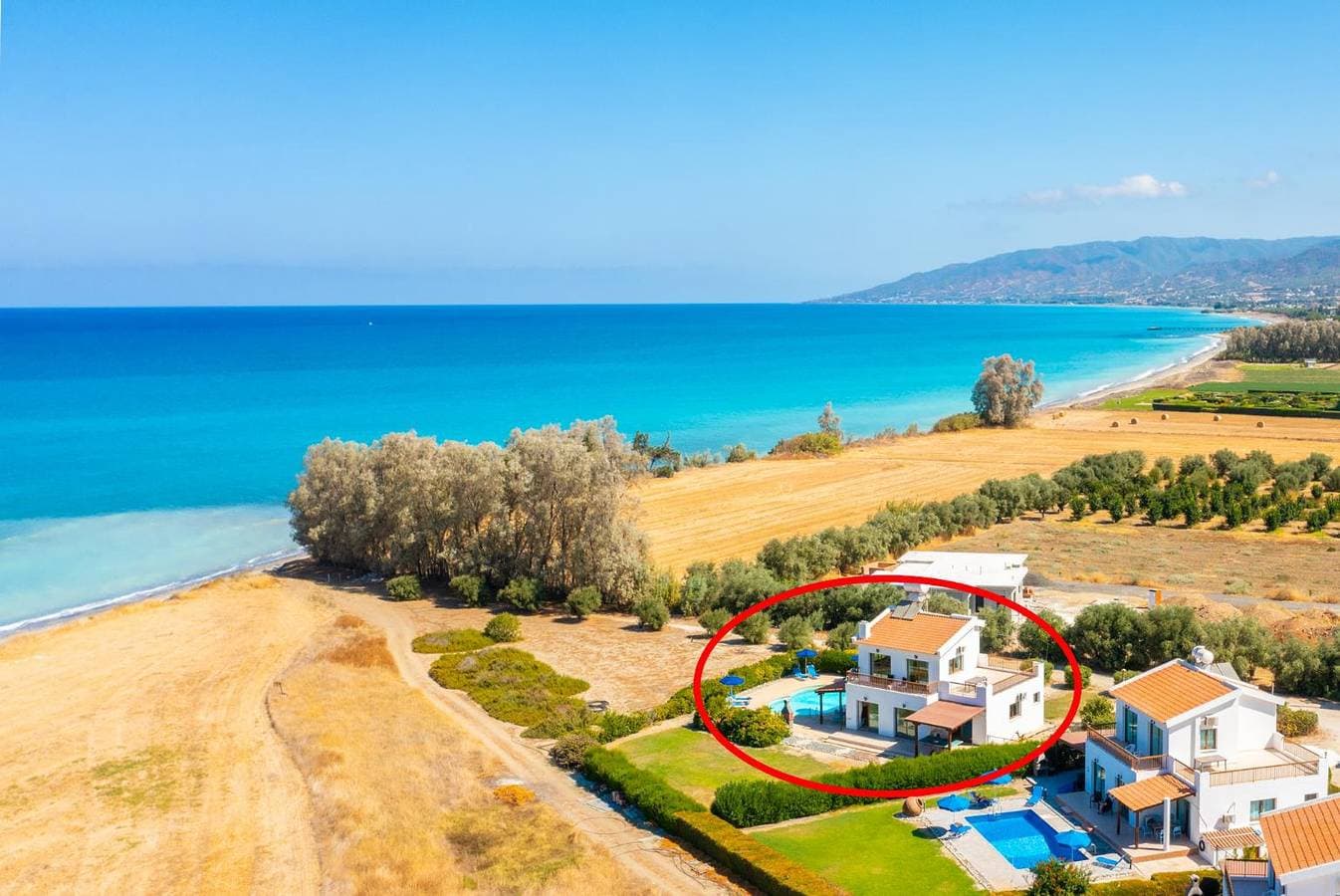 Foto 3 von 40: Villa für 6 Personen mit Meerblick
