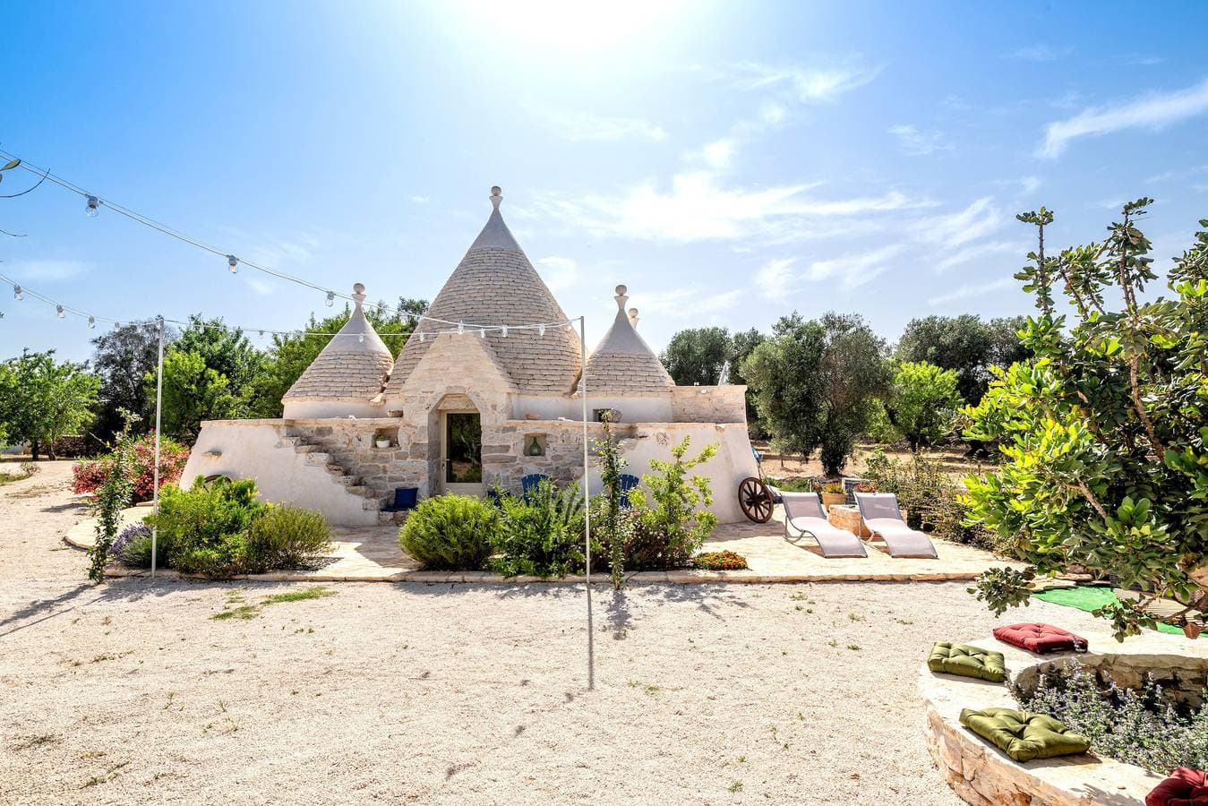 Foto 3 von 31: Ferienhaus 'Il Trullo Di Mariangela' mit privatem Garten, WLAN und Klimaanlage