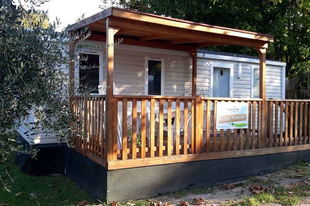 Foto 11 von 30: Mobilehome mit Klimaanlage, Terrasse und Pool