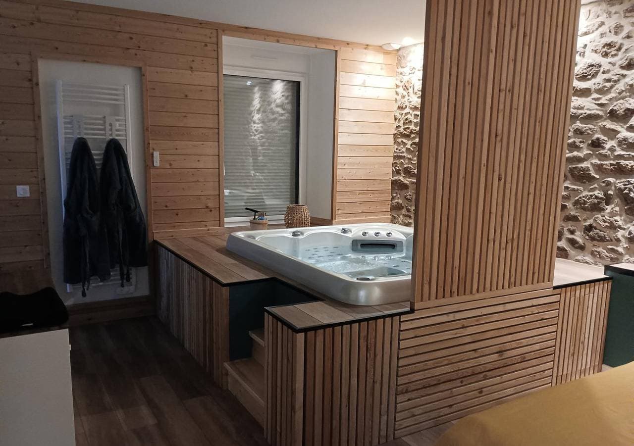 Foto aus einem Haus in Bretagne