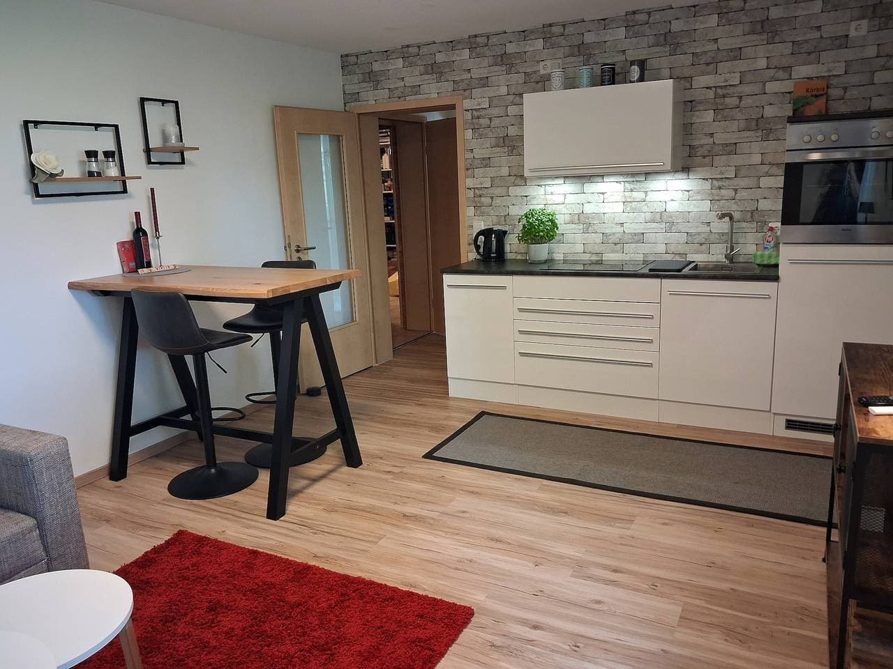 Foto 9 von 23: Ferienwohnung 'Lounge' mit Bergblick, privater Terrasse und Wi-Fi