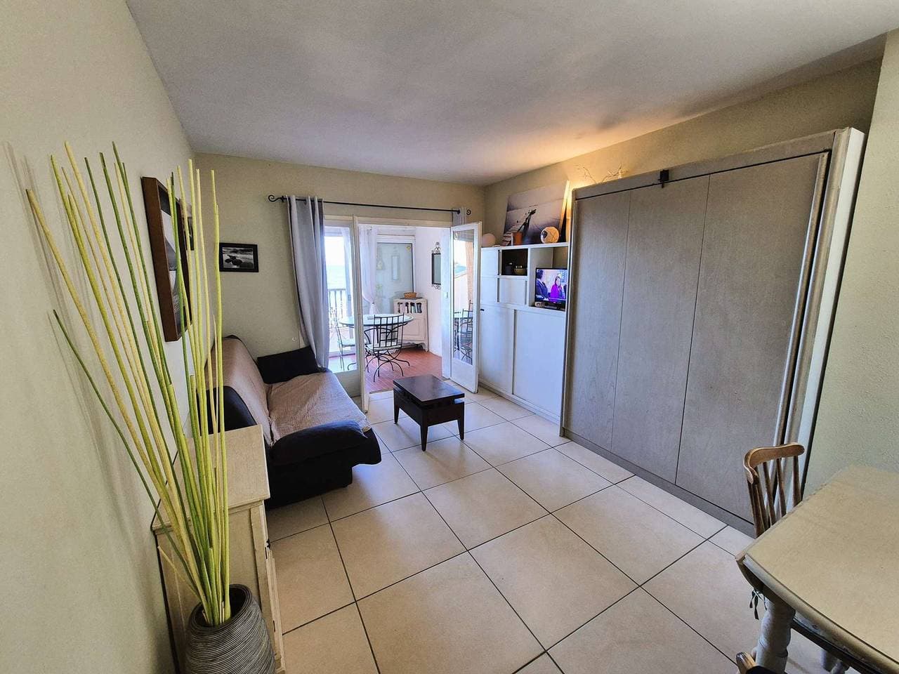 Foto 5 von 13: Voller Meerblick, 10 m vom Sandstrand entfernt, bei Brusc, Terrasse...