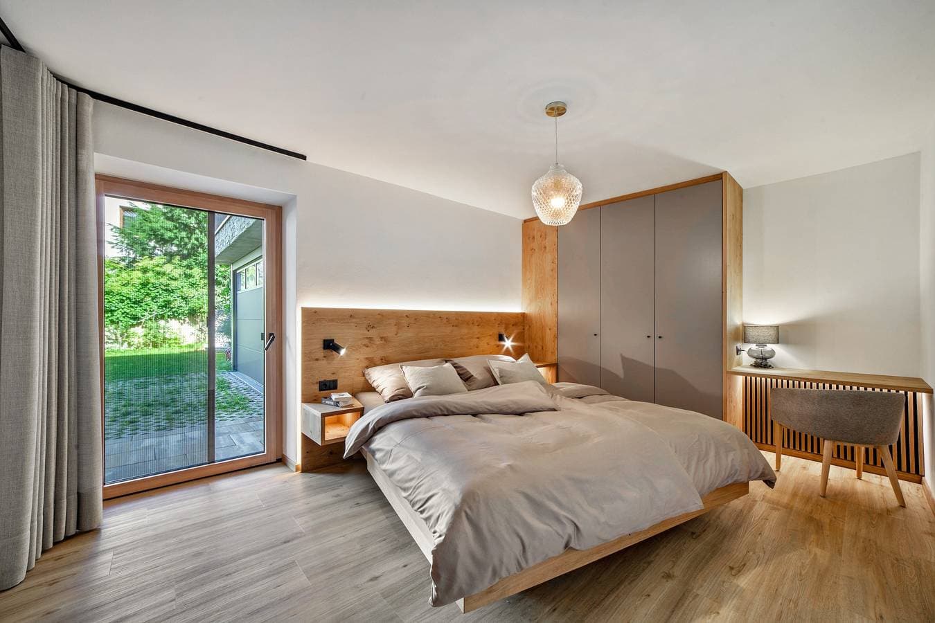 Foto 12 von 27: Ferienwohnung Berta – neu, komfortabel, mit Gartenterrasse & Bergblick
