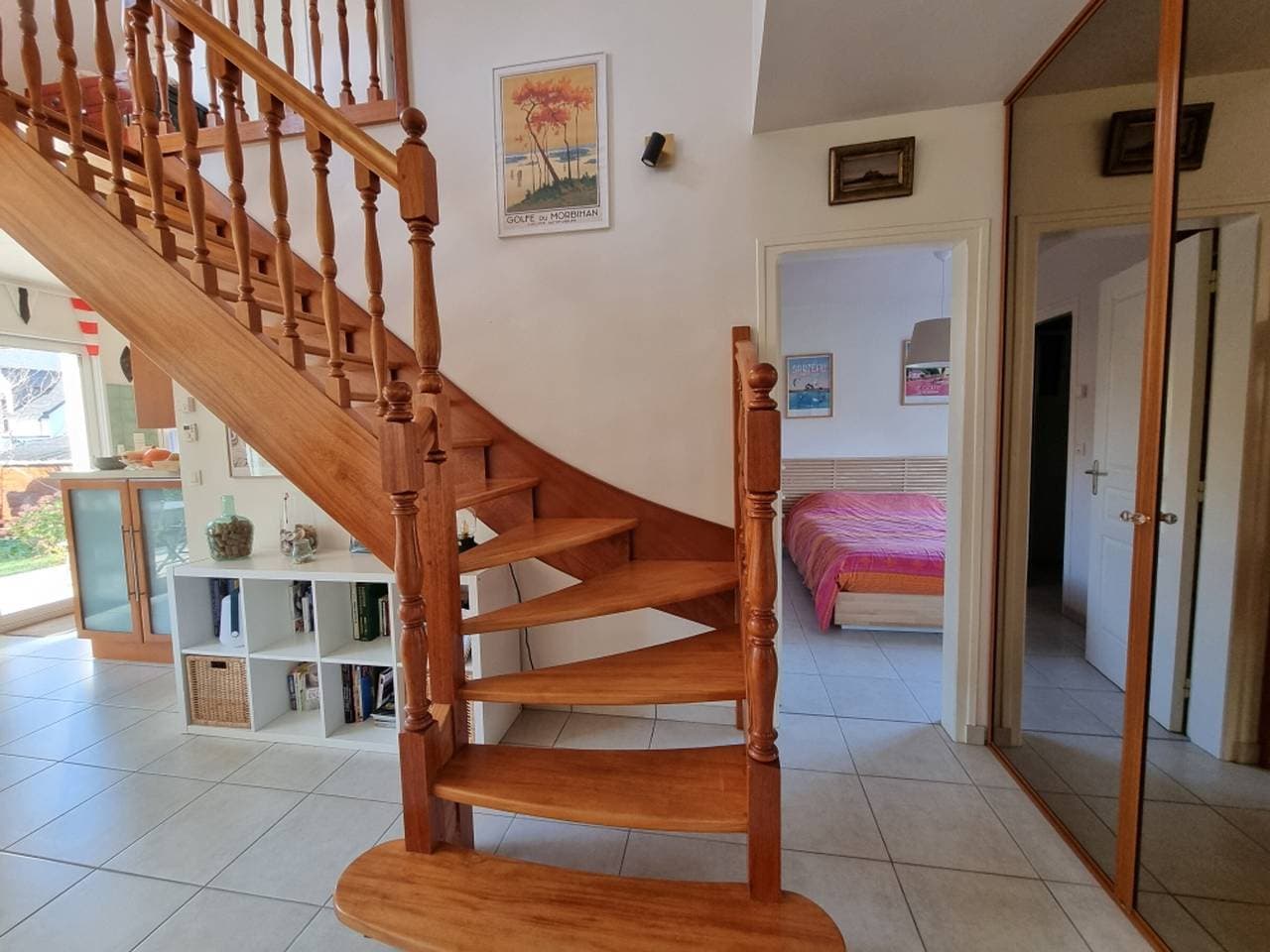 Foto 10 von 36: Ruhiges Haus, 8 Pers., in Meernähe in Penvins, 3 Zimmer