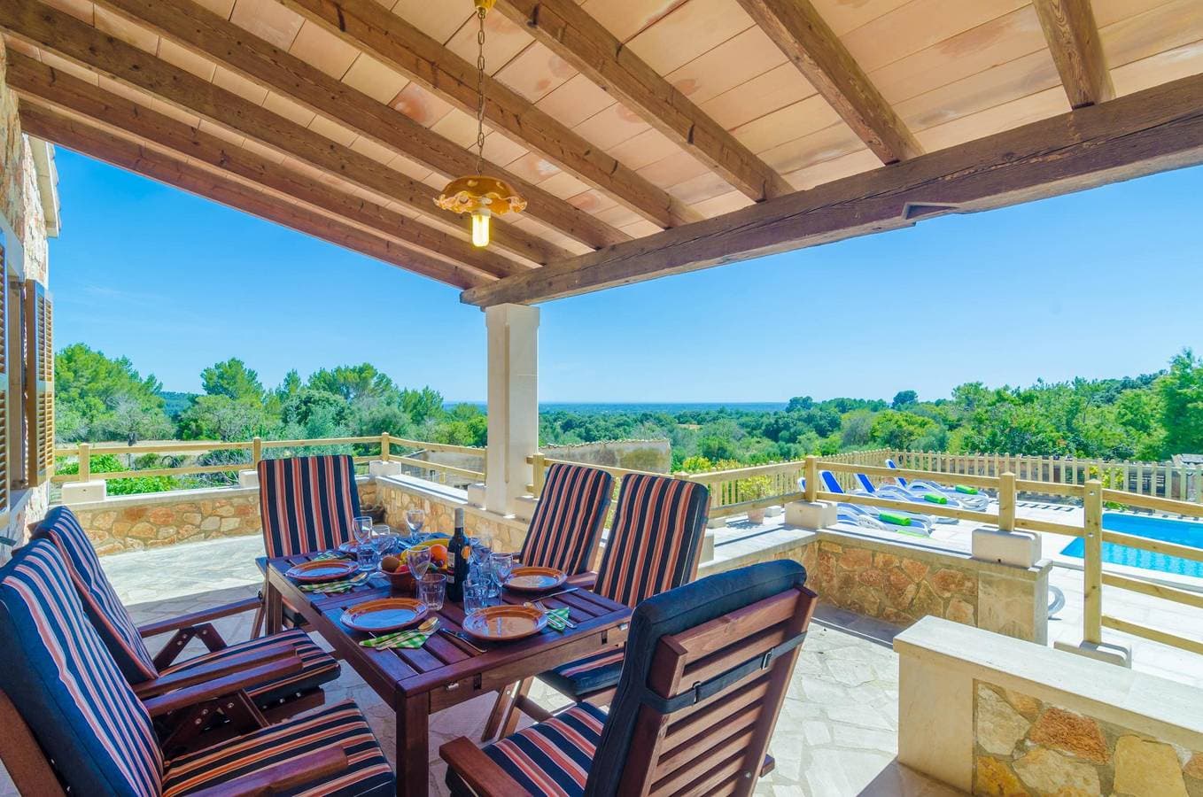 Foto 4 von 40: S'Aresta Den Rumbet  - Ferienhaus mit privaten Pool in Llucmajor. WiFi gratis
