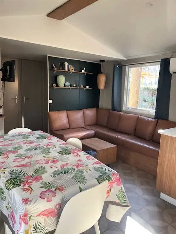 Foto 8 von 15: Mobilhome 3 chambres Camping Les Dunes de Contis