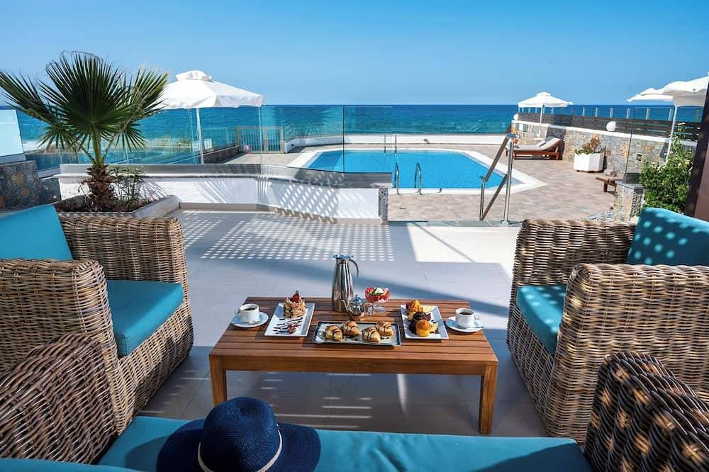 Dream Villa Athena-2 bedrooms Beach Front with private pool 1