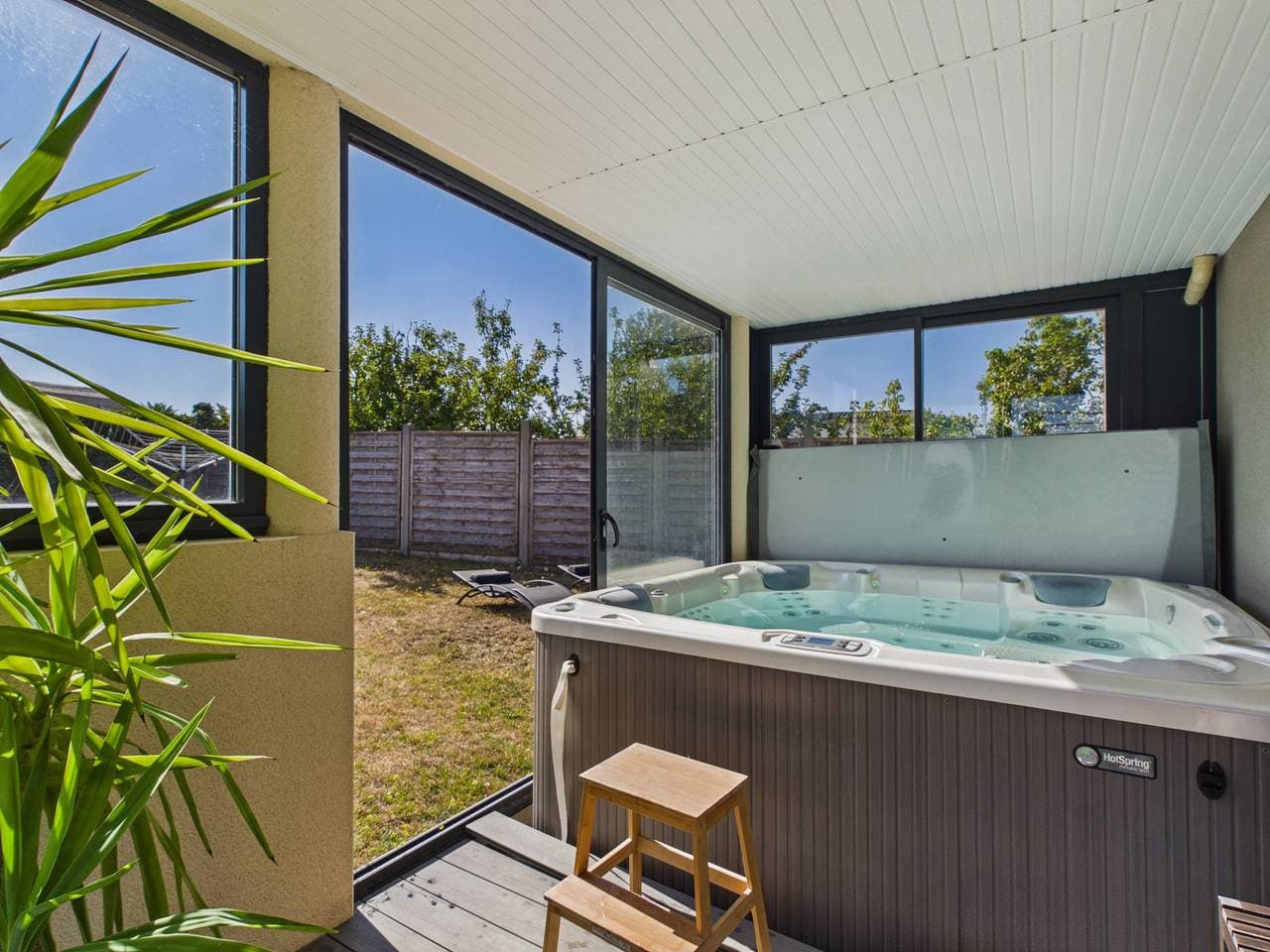 Haus für 4, Whirlpool & Garten, Strand 200 m entfernt 1