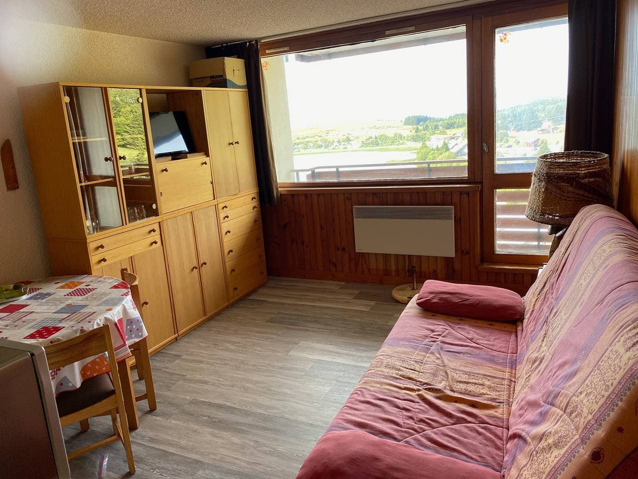 Studio an den Pisten mit Südbalkon 1