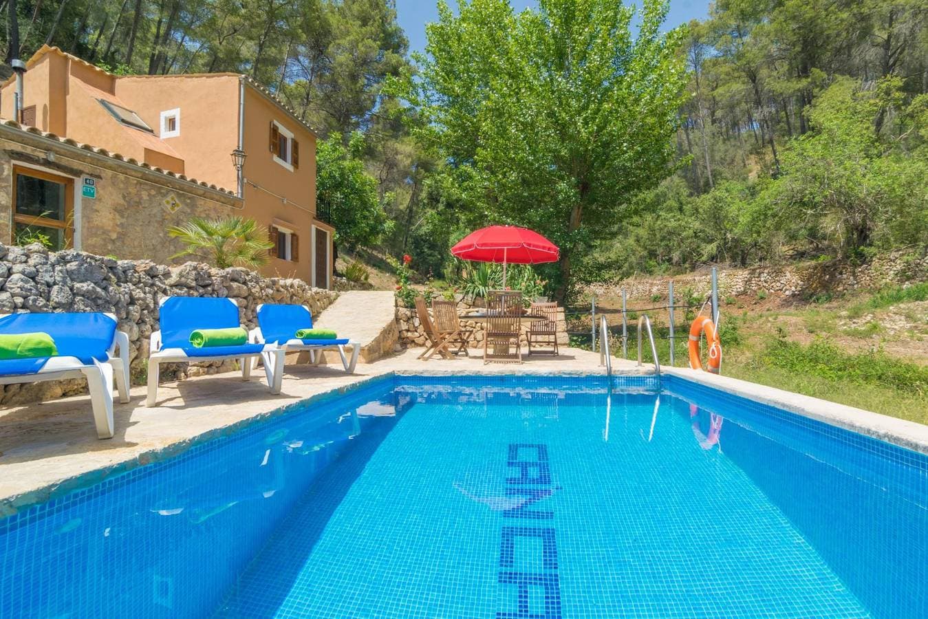 Foto 3 von 32: Can Capet - Ferienhaus mit privaten Pool in Andratx. WiFi gratis