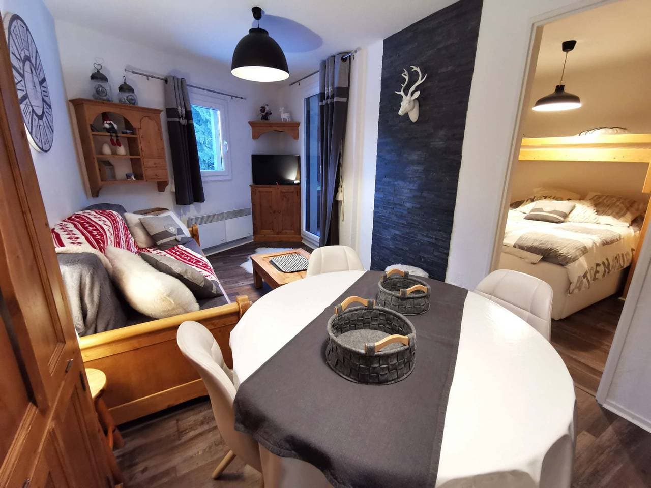 Foto 2 von 19: Charmante Wohnung an der Piste, Les 7 Laux