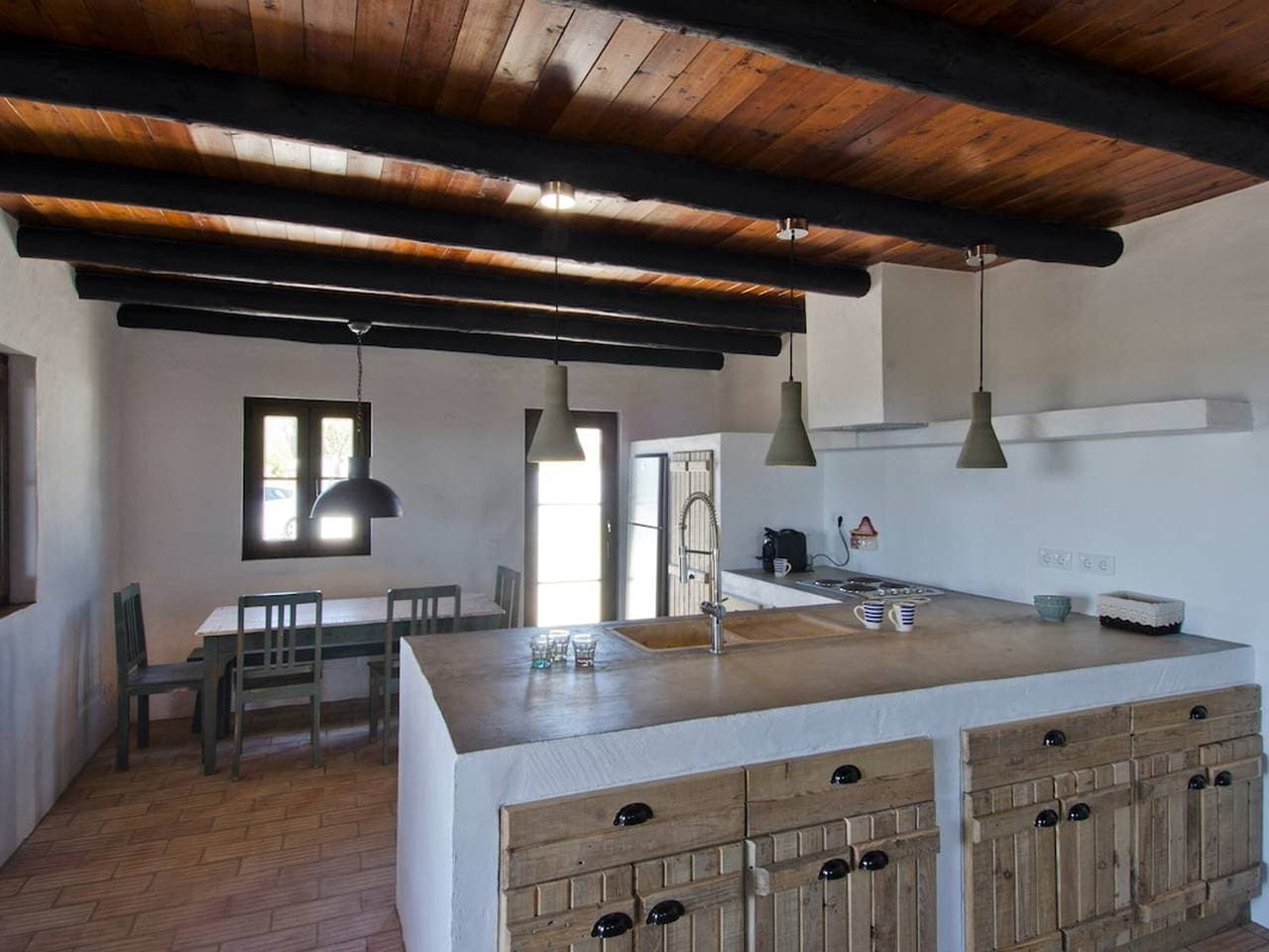Foto 6 von 21: Villa mit Pool und Klima, Meerblick - 8 Pers.
