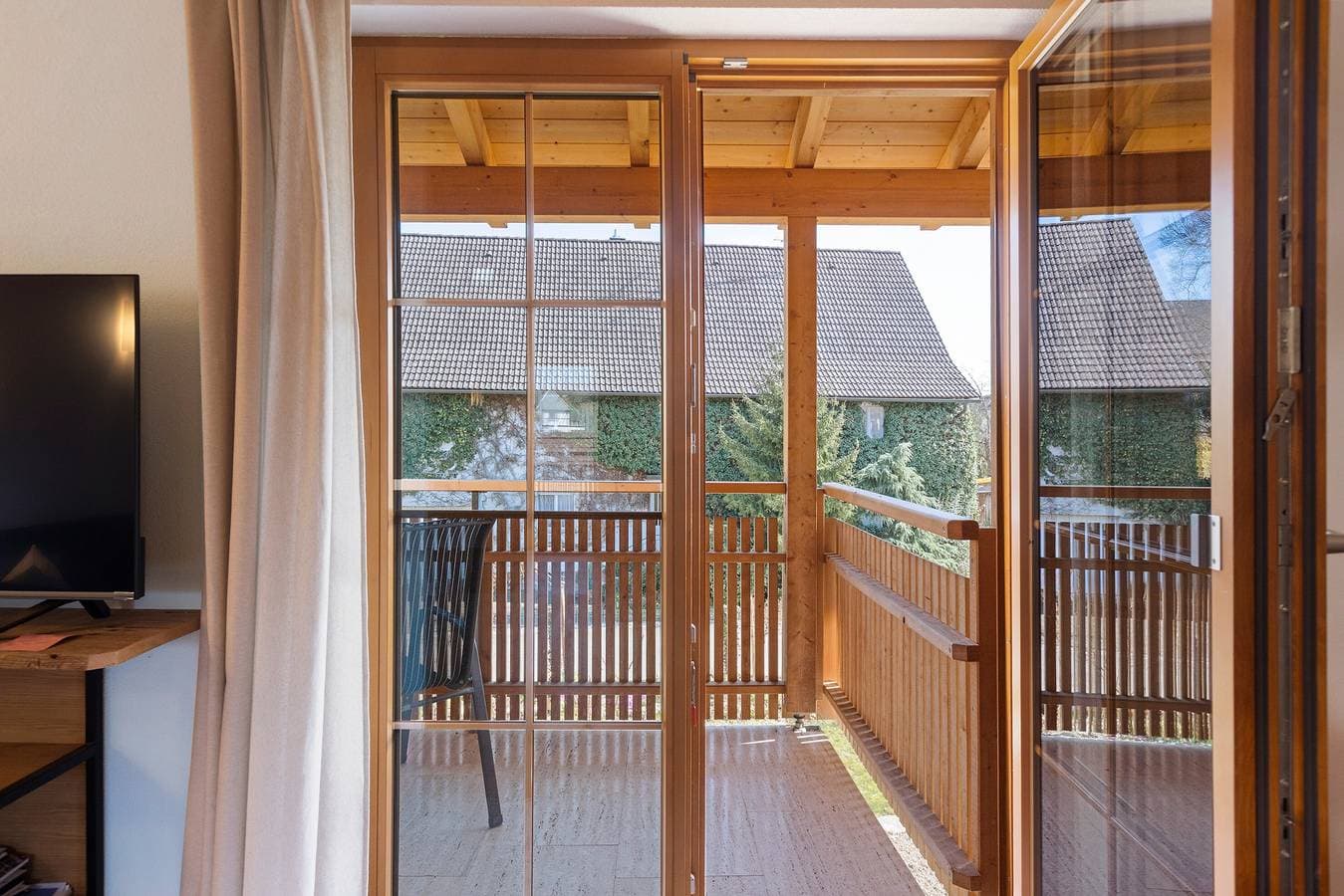 Foto 4 von 25: Ferienwohnung Landlust am See mit Gemeinschaftsgarten, Balkon und Wlan