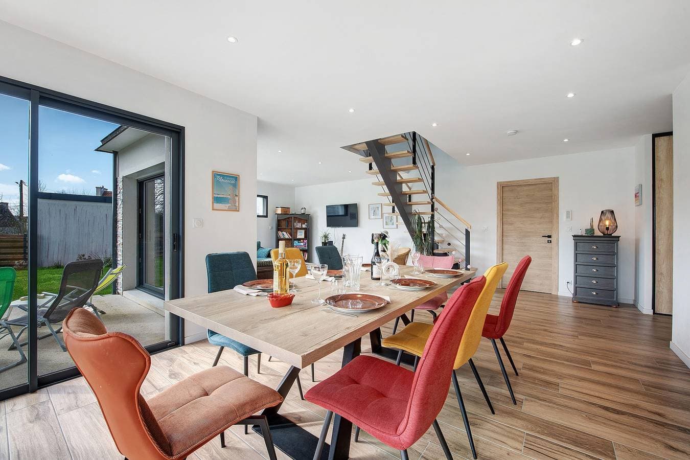 Foto 5 von 25: Neues, modernes Haus in Plouescat, 4 km vom Meer entfernt, mit großer Terrasse