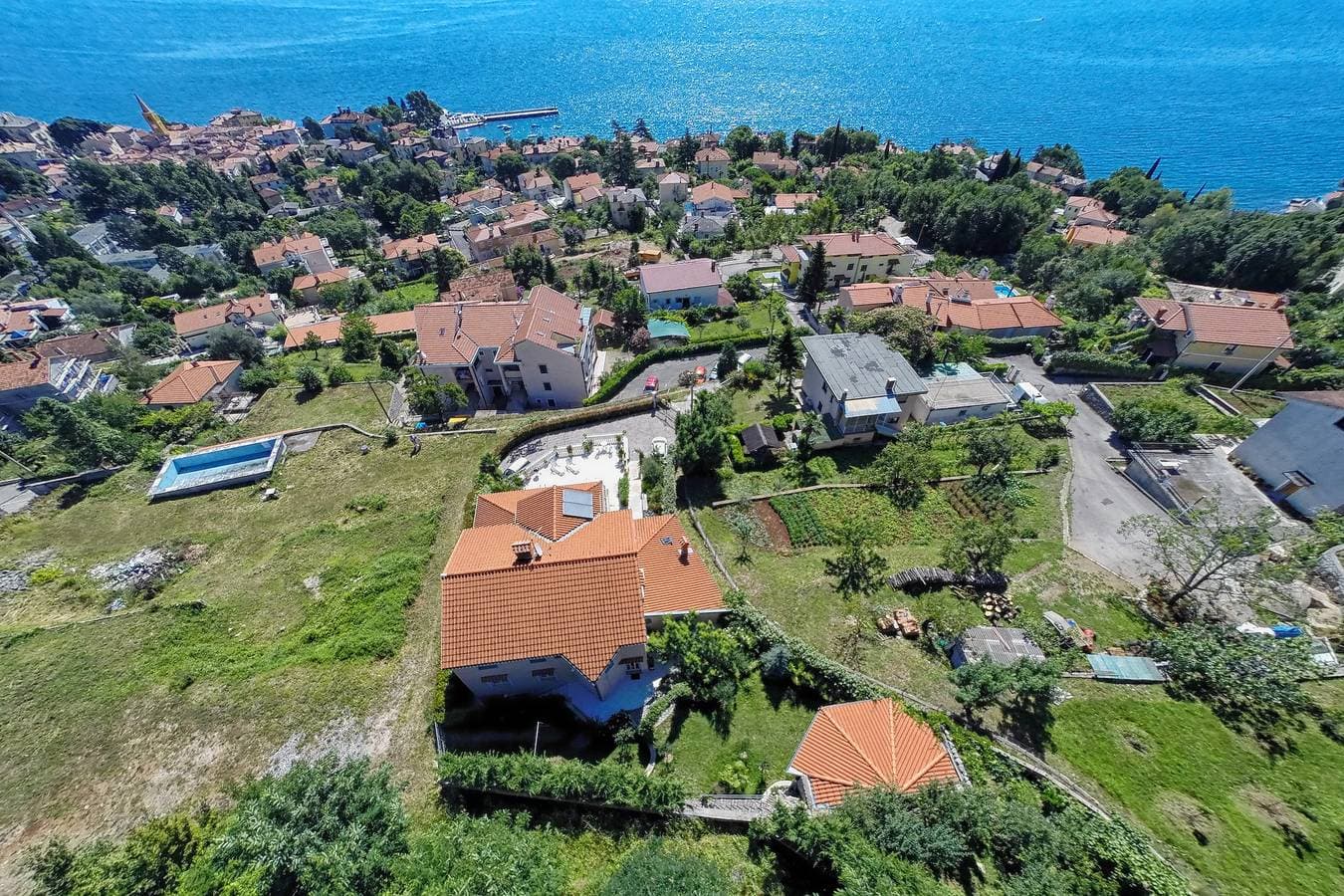 Foto 5 von 34: Studio Appartement mit Terrasse und Meerblick Lovran, Opatija As-14178-a