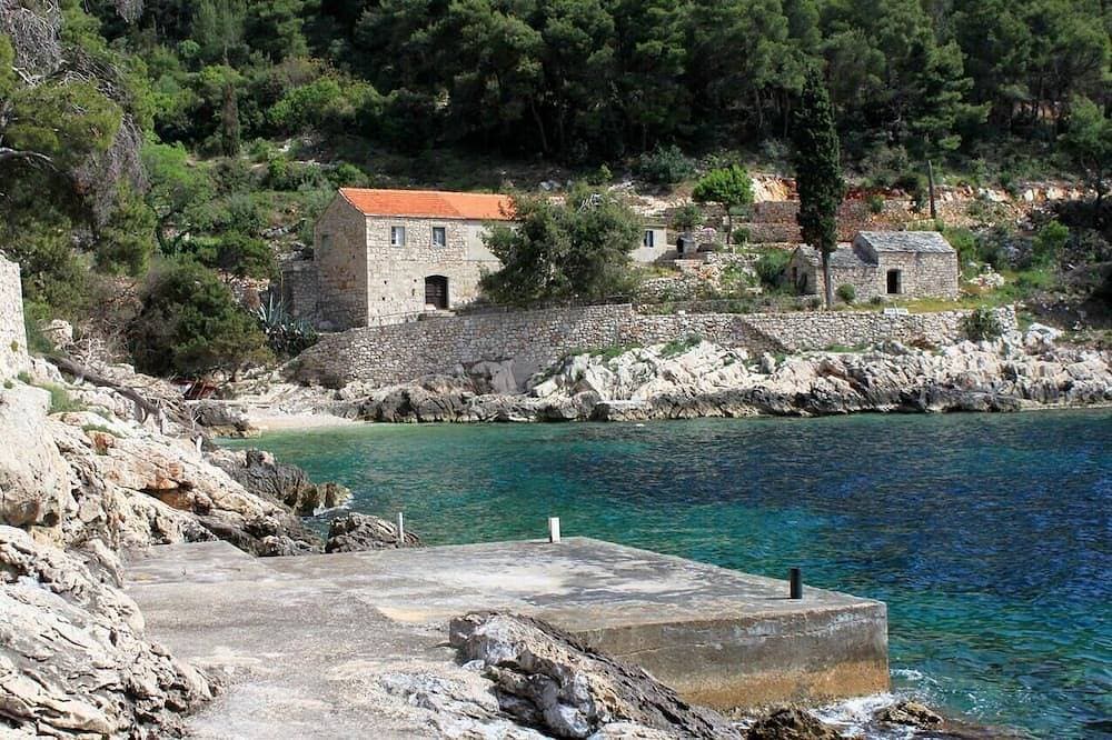 Foto 6 von 14: Fischerhaus am Meer Bucht Skozanje, Hvar