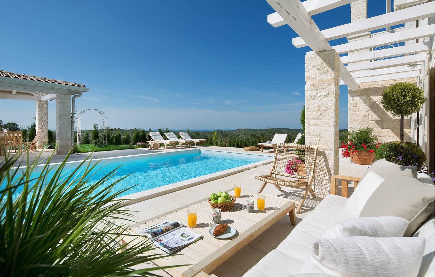 Foto 5 von 29: Gemütliche 2-Zimmer-Wohnung mit Pool und Terrasse – 2,5 km vom Zentrum von Baderna entfernt