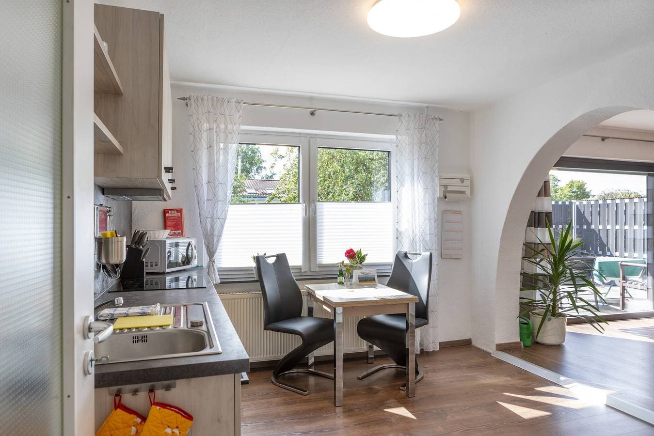 Foto 8 von 26: Ferienwohnung 'Dörnbergblick Klinge' mit privater Terrasse und WLAN