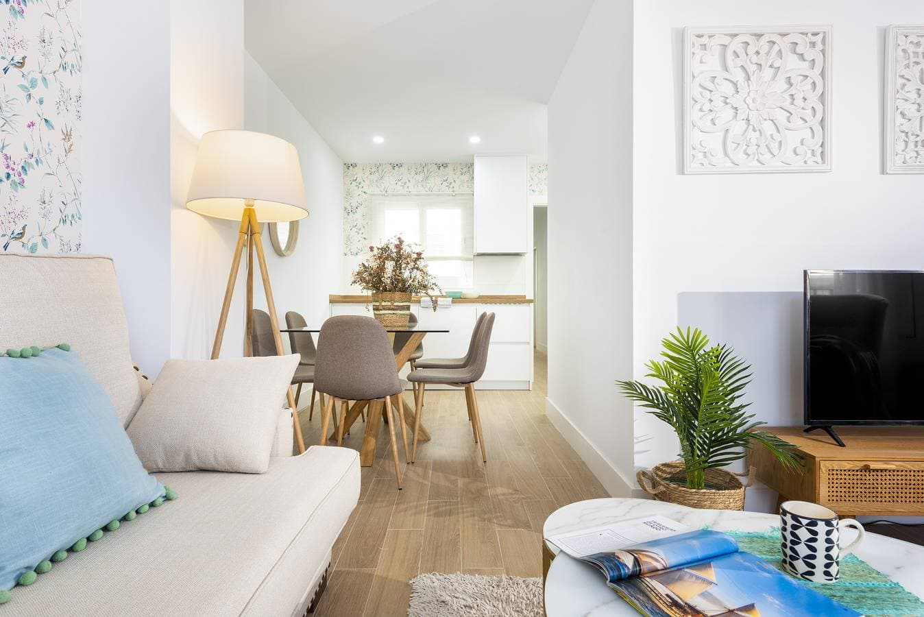Foto 2 von 15: Ferienwohnung für 5 Personen mit Balkon