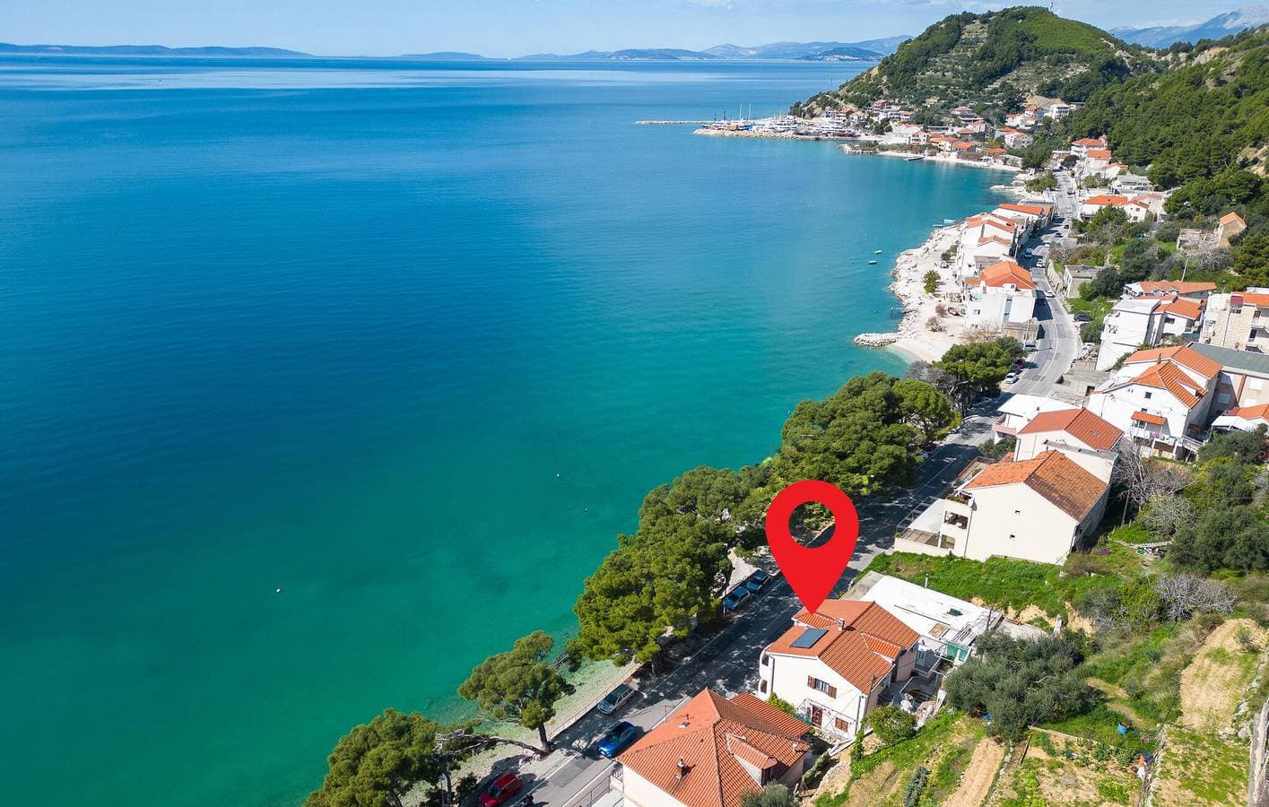 Foto 6 von 30: Apartment mit Meerblick, Terrasse, WLAN und Parkplatz – 1,5 km zum Strand