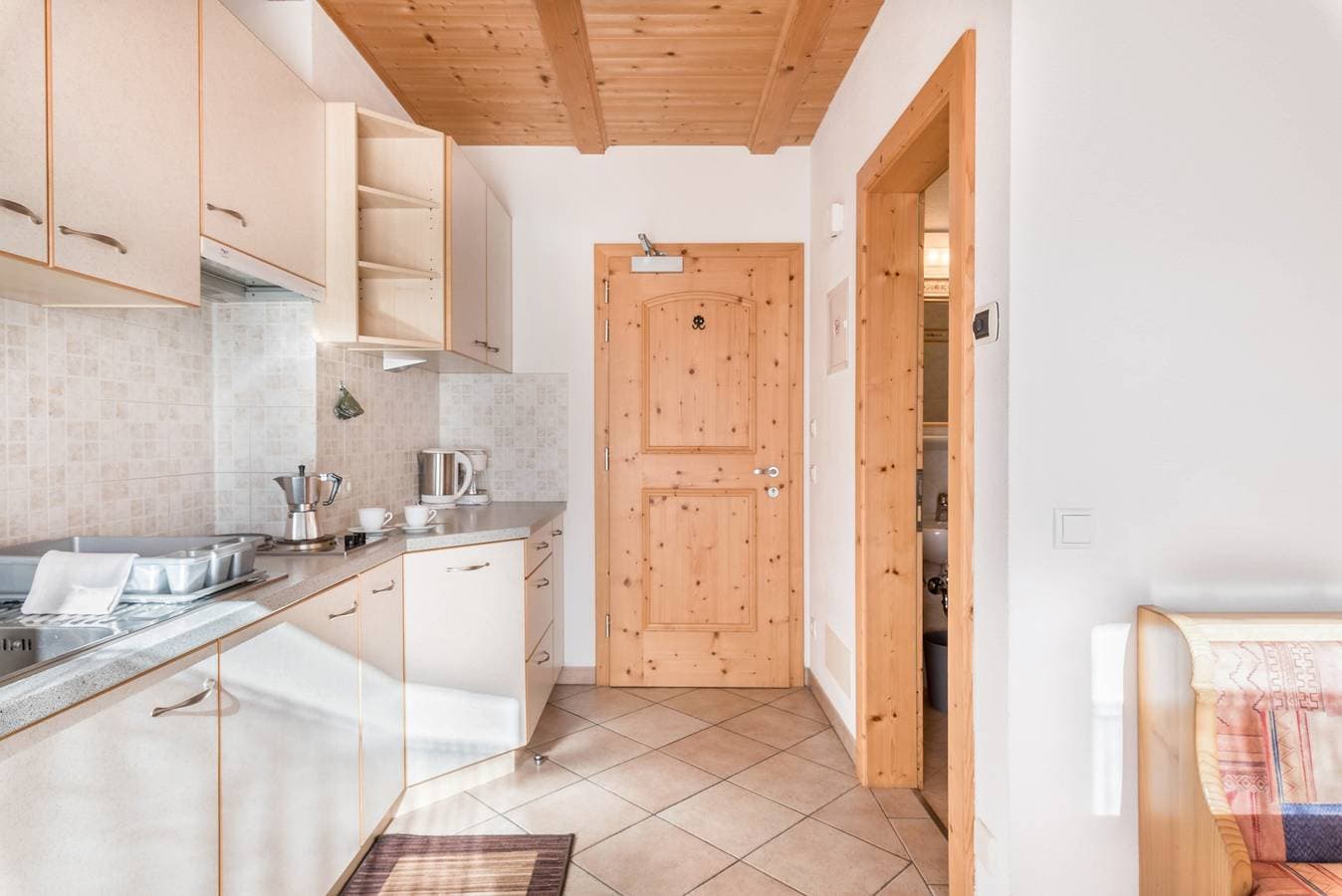 Foto 8 von 35: Ferienwohnung Ciasa Raut App Tamà mit Bergblick, Balkon und WLAN