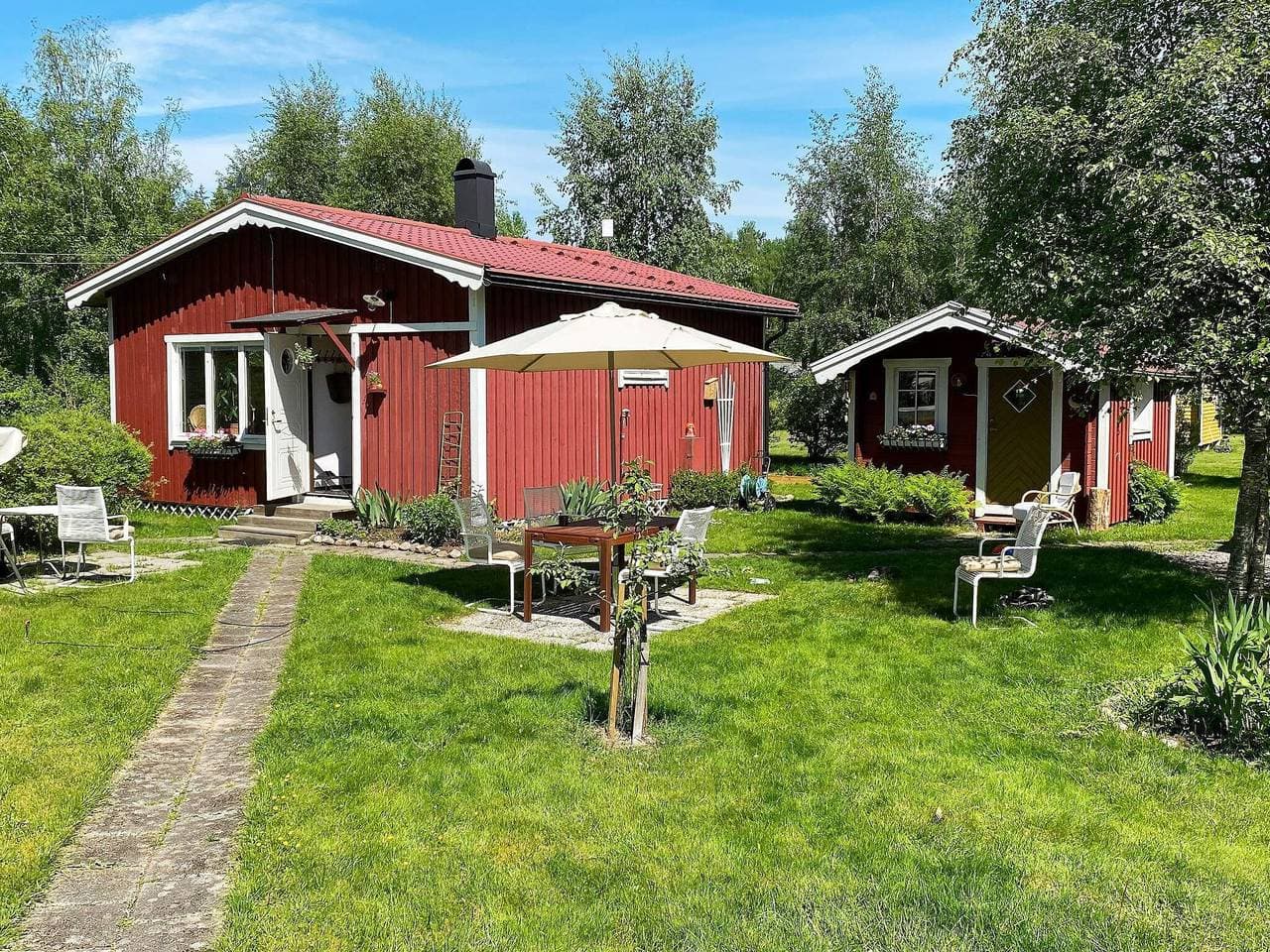 Charmante Sommerhutte mit Sauna