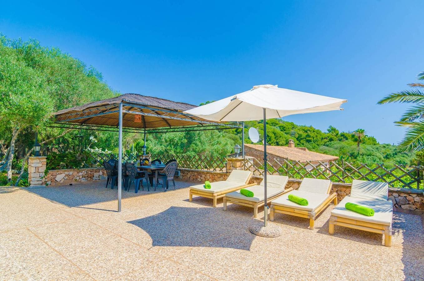 Foto 5 von 45: Cas Conco - Ferienhaus mit privaten Pool in S'Horta. WiFi gratis