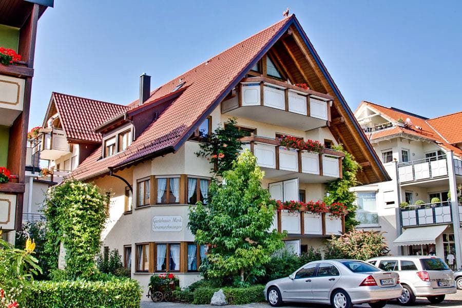 Foto 2 von 12: Hotel Garni Gästehaus Merk - Ferienwohnung mit 28 qm, 1 Wohn-/Schlafraum für maximal 3 Personen