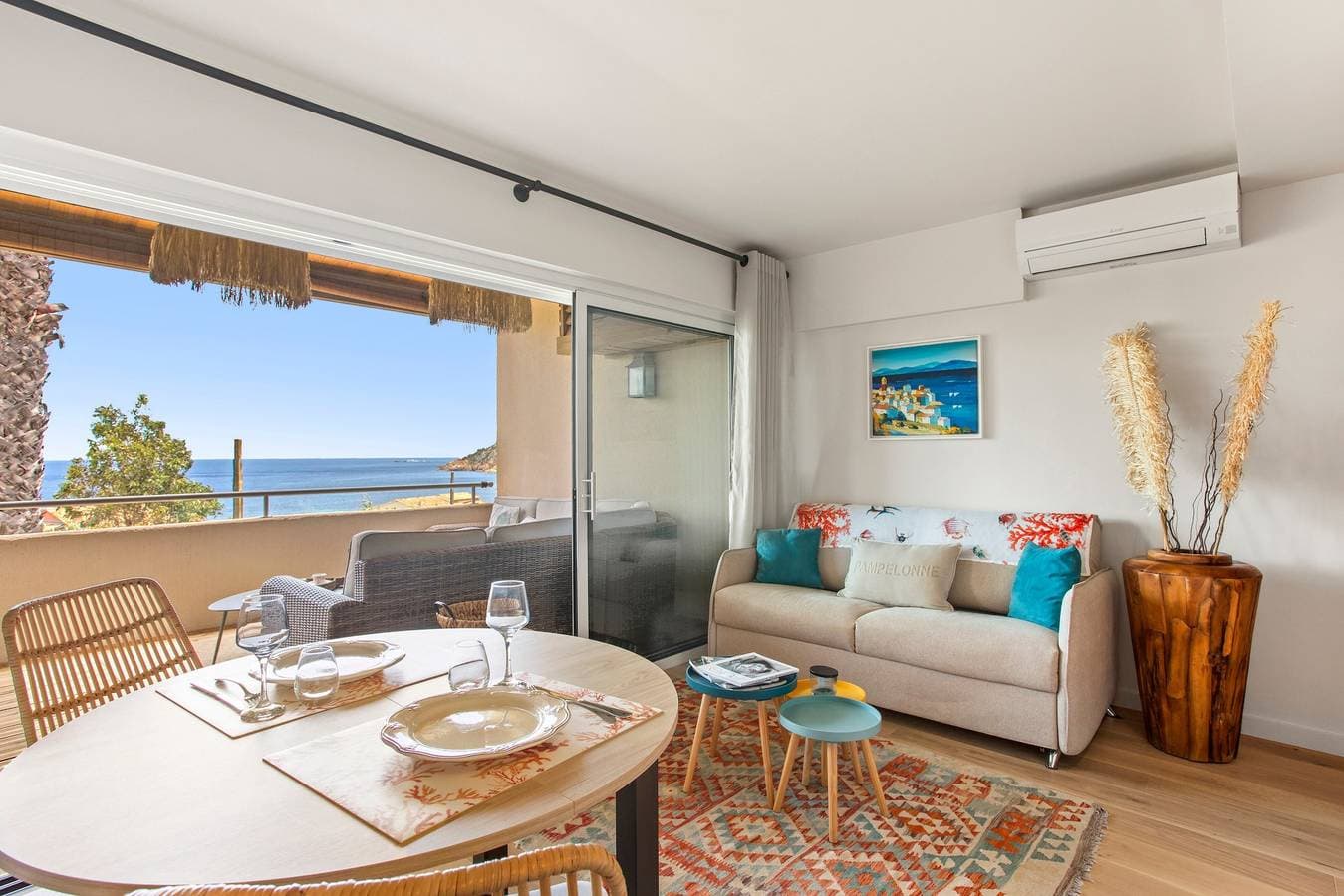 Foto 2 von 21: Ferienwohnung "Ramatuelle" mit Meerblick, Terrasse & Nähe Pampelonne Strand