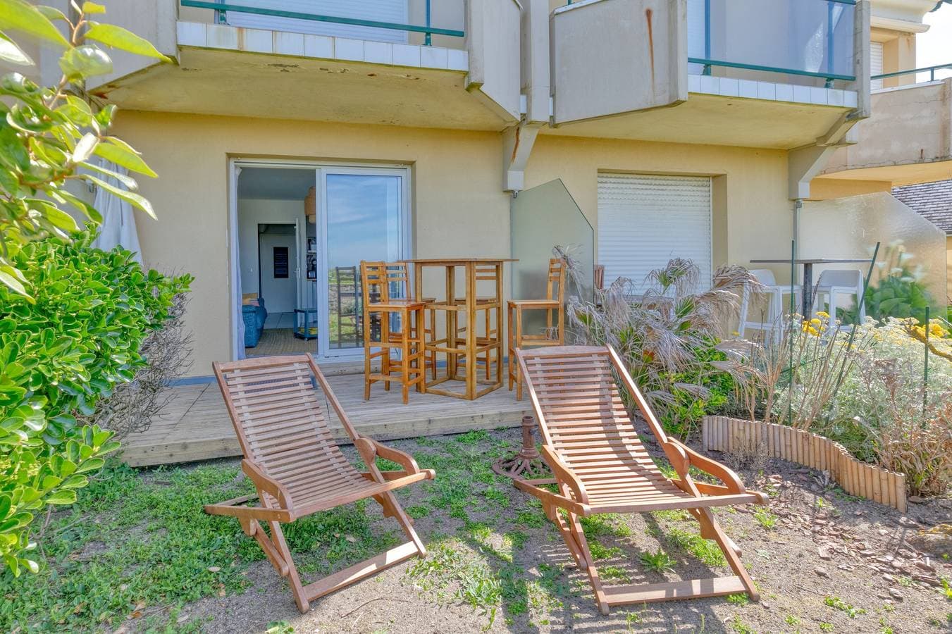 Foto 2 von 30: Ferienwohnung 'Appartement Cosy Face La Mer' mit Meerblick, privater Terrasse und WLAN