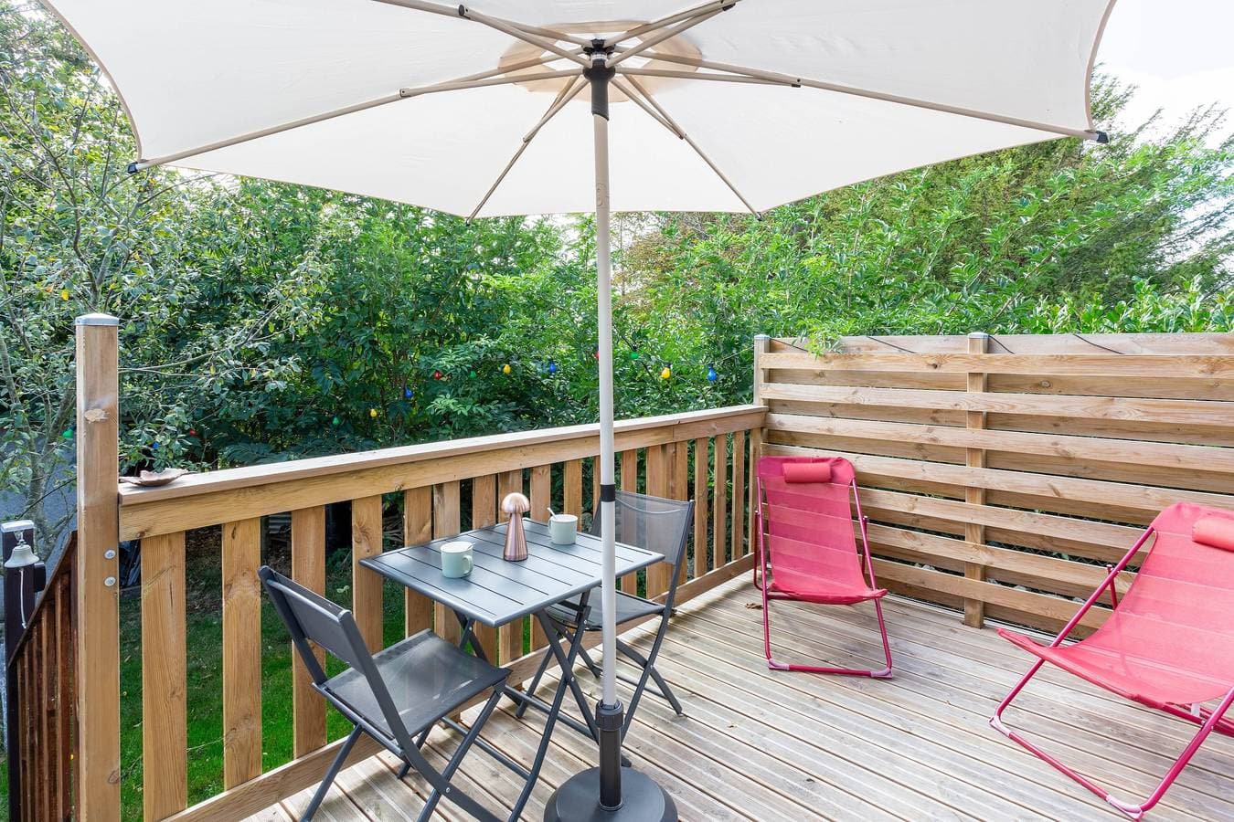 Foto 5 von 23: Cottage „Les Jardins de l'écume“ mit privater Terrasse und Garten
