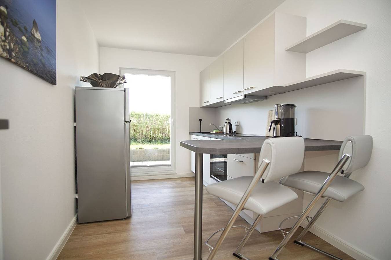 Foto 11 von 24: Ferienwohnung mit Terrasse in ruhiger Lage - Haus Südperd FeWo Strandwinde