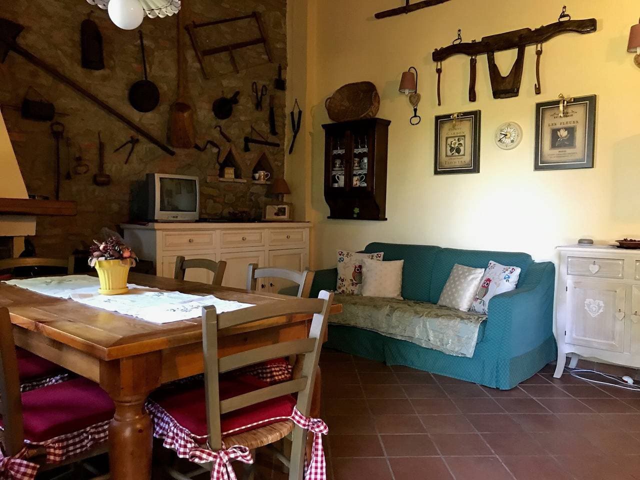 Foto 12 von 32: Ferienhaus 'Il Forcone' mit Gemeinschaftspool, WLAN und Klimaanlage