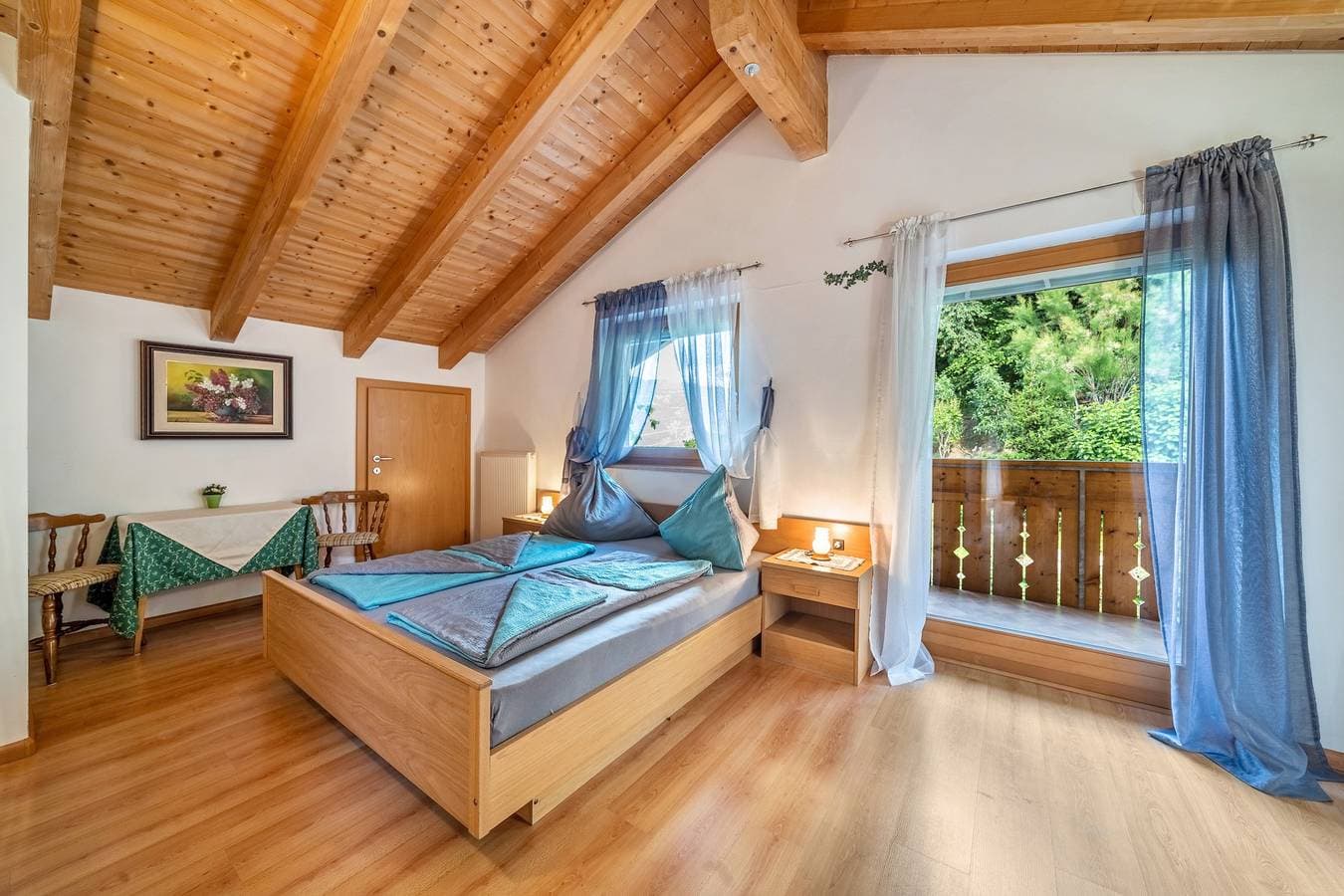 Foto 8 von 33: Ferienwohnung "Ferienhof Turmwirt Pink Leidy" mit Bergblick, Gemeinschaftspool und WLAN