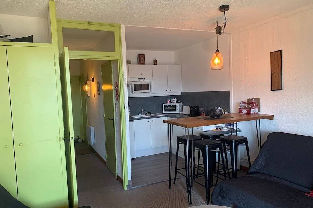 Foto 8 von 11: Geräumiges Studio für 4 Pers, nahe Zentrum und Pisten, Pra Loup