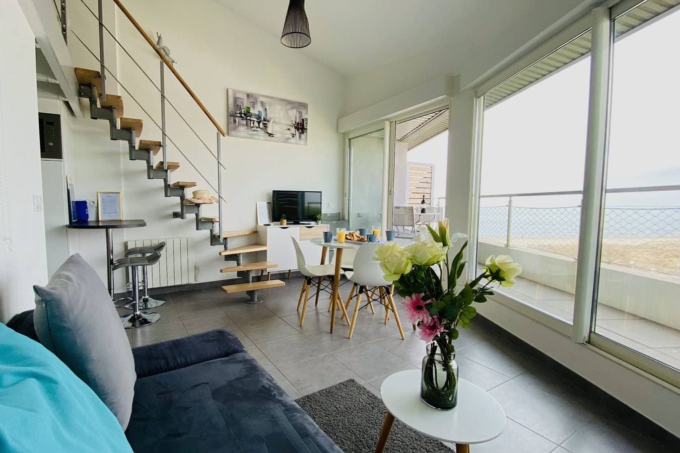 Foto 8 von 28: Duplex vue mer avec accès plage – Le Grau-du-Roi