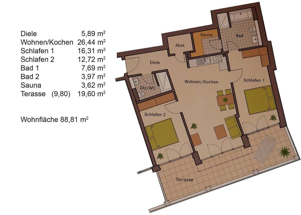 Foto 11 von 12: Ostseeresidenz - Ferienwohnung "Ostseebrise"