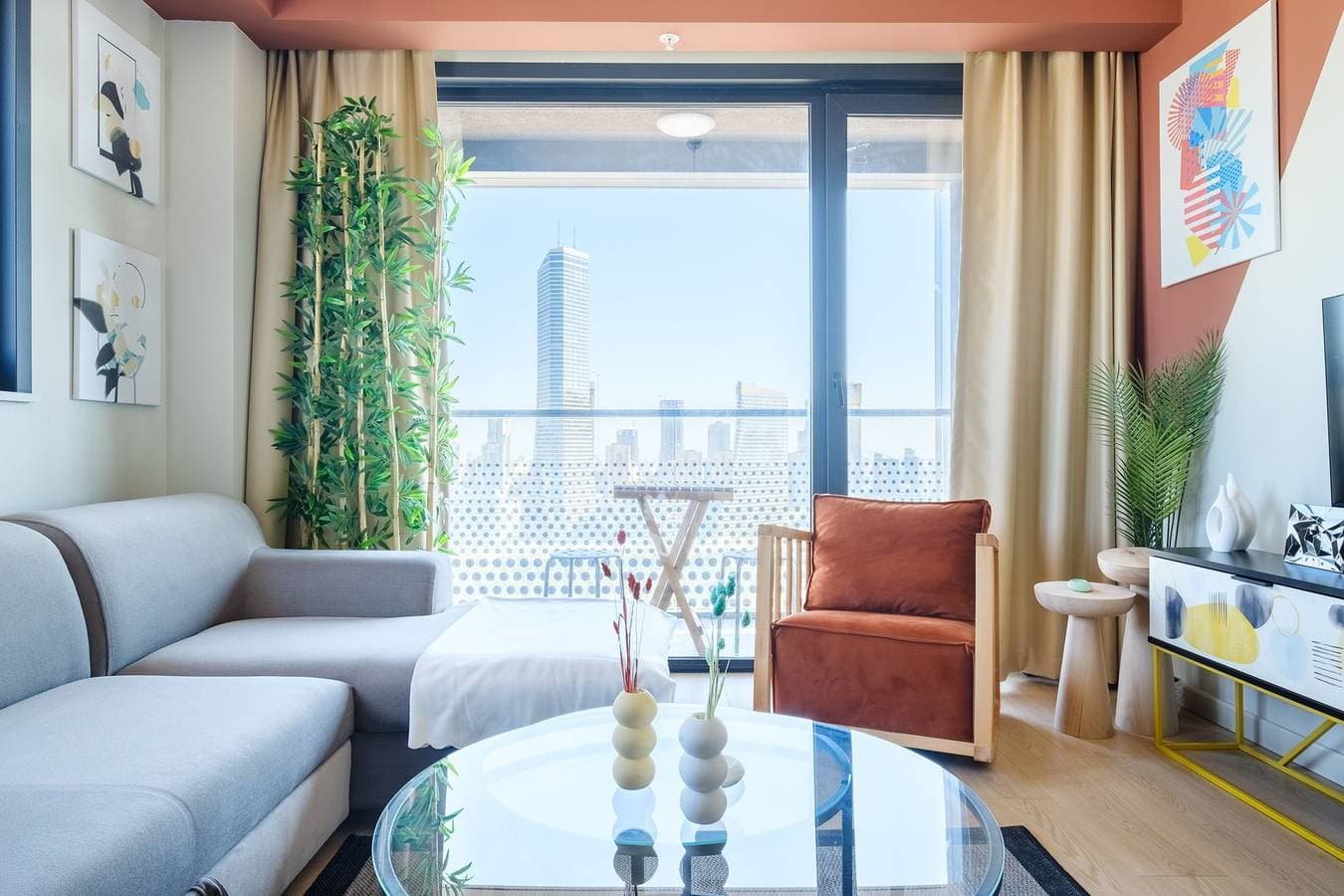 Foto 7 von 13: Ferienwohnung für 3 Personen mit Balkon