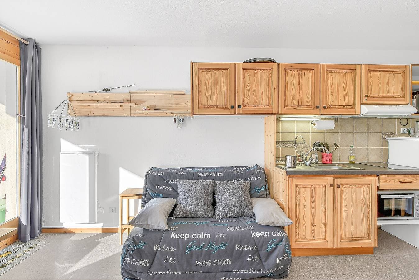 Foto 7 von 26: Apartment 'Superdevoluy' mit Bergblick und Balkon