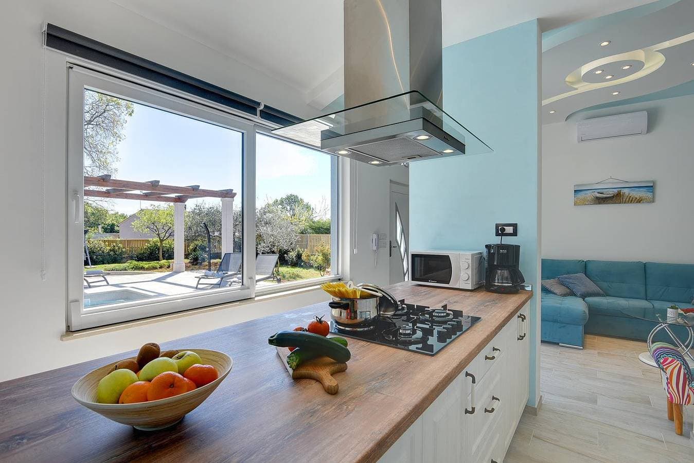Foto 11 von 26: Herrliche Villa mit privatem Pool, WLAN, Klima, Sonnenterrasse, Liegen und Grill