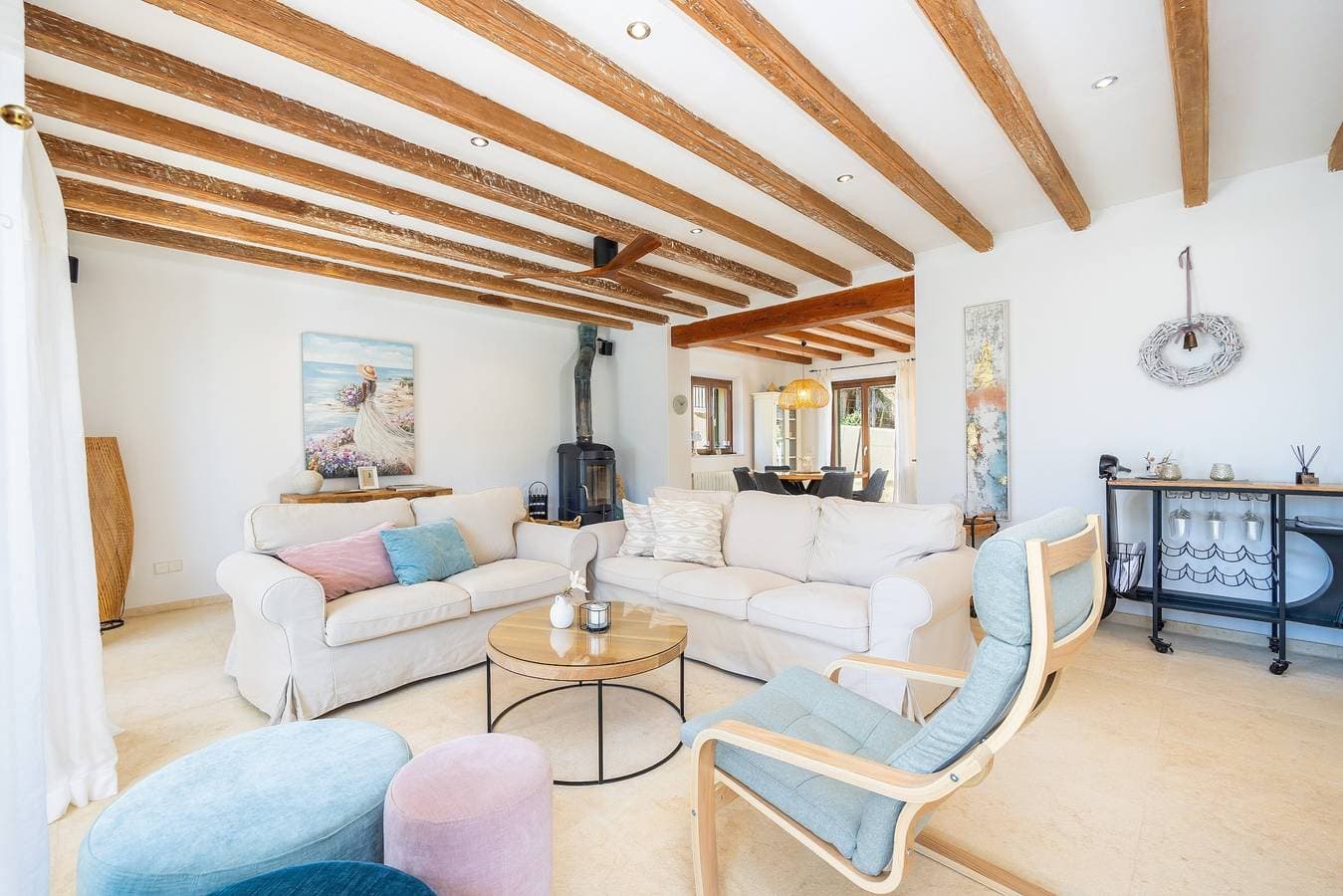 Foto 6 von 37: Villa 'Sa Papaiona' mit Bergblick, privatem Pool und WLAN