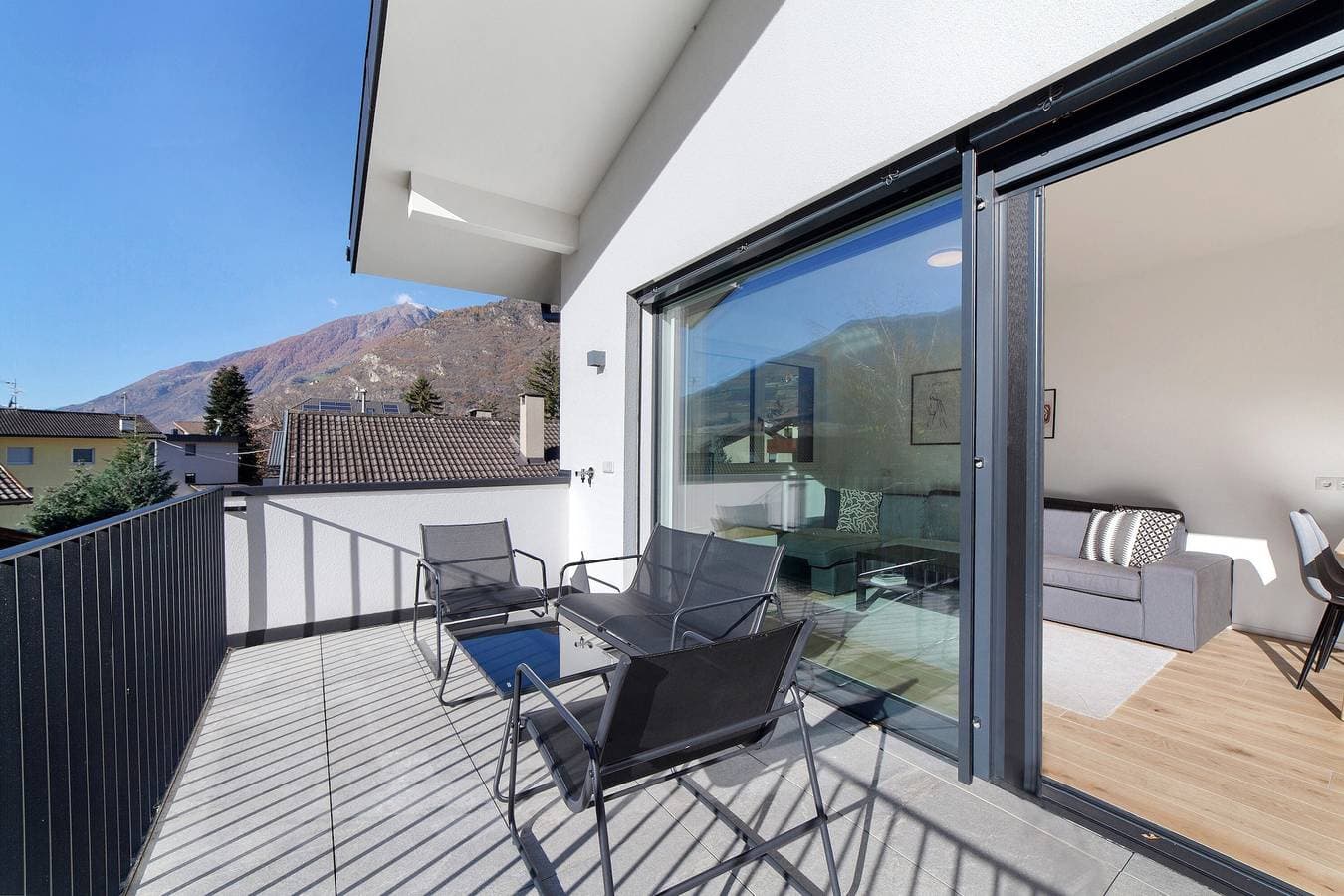 Foto 10 von 28: Apartment 'Naturns Mountain Suite' mit Bergblick, privater Terrasse und WLAN