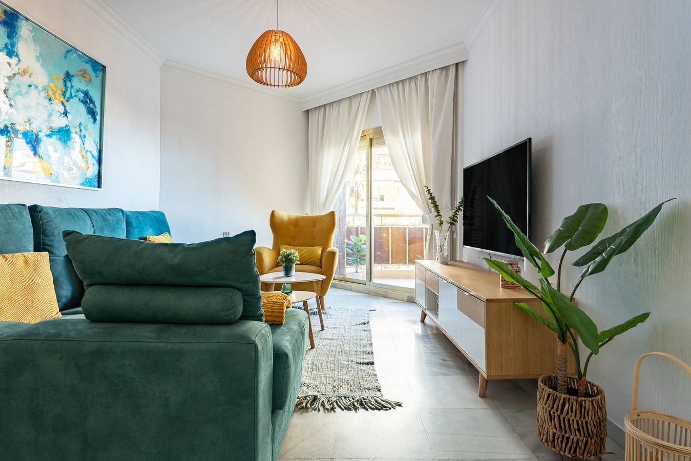 Foto 3 von 24: Ferienwohnung „Doña Sofía“ mit Meerblick, privaten Terrassen & WLAN