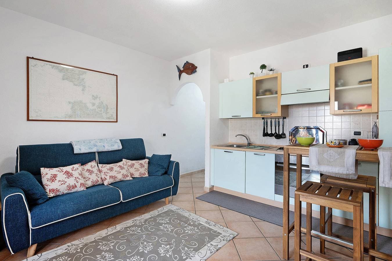 Foto 6 von 21: Apartment 'Casa Milly' mit Gemeinschaftspool, WLAN und Klimaanlage