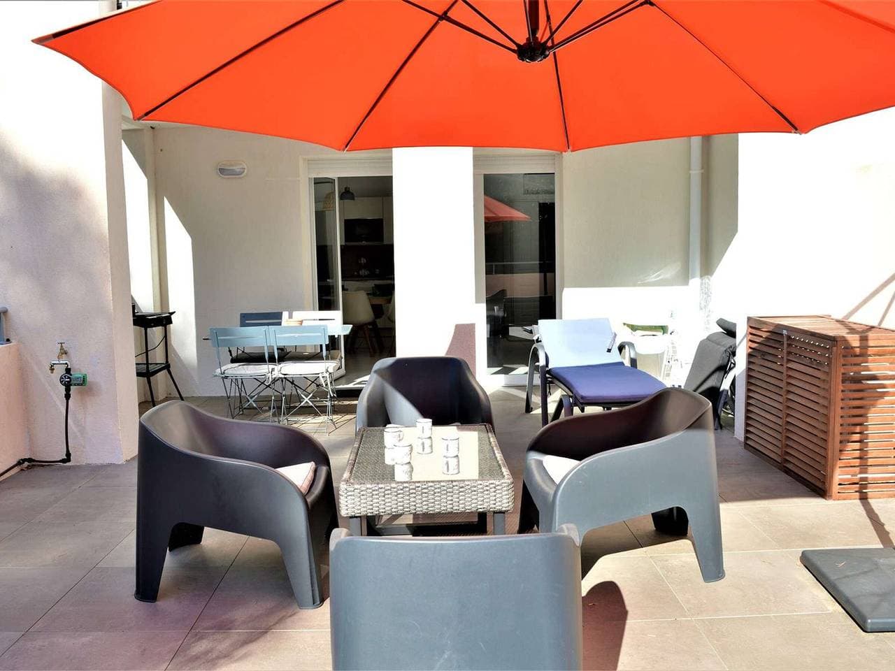 3-Zimmer-Wohnung mit Pool, Terrasse und Parkplatz - 500m zum Strand, Cavalaire-sur-Mer 1