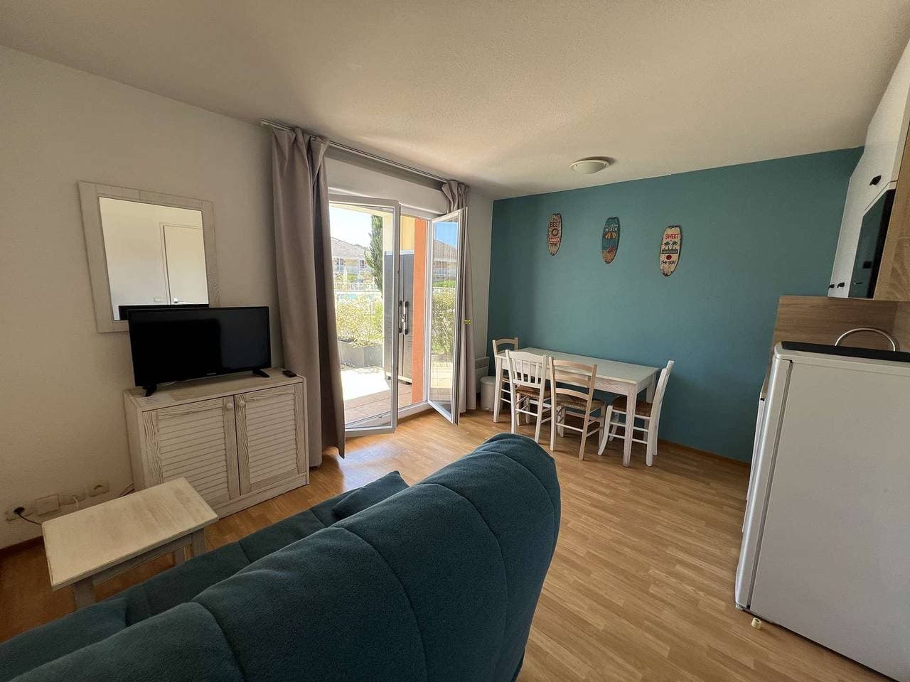 Foto 6 von 13: Komfortable Wohnung in einer Residenz mit Swimmingpool in Verdon sur Mer