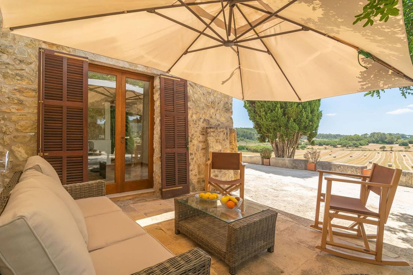 Foto 8 von 45: Ses Cases Velles De Son Baró - Idyllisches Landhaus mit privatem Pool im Zentrum von Mallorca. Wifi gibt es gratis.